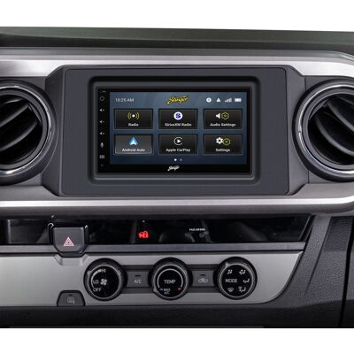Stinger - 6.8" Android Auto/Apple CarPlay Bluetooth Digital Media Receiver for 2016-2021 Toyota Tacoma Trucks - Black Stinger - 6.8" Android Auto/Apple CarPlay Bluetooth Digital Media Receiver for 2016-2021 Toyota Tacoma Trucks - Black