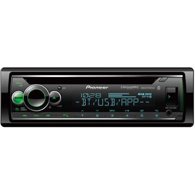 Bluetooth® CD Receiver with Alexa Built-in when Paired with Pioneer Smart Sync app - Black Bluetooth® CD Receiver with Alexa Built-in when Paired with Pioneer Smart Sync app - Black