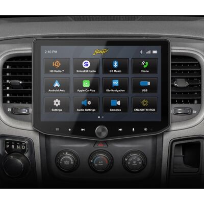 Stinger - 10.1” Android Auto/Apple CarPlay Bluetooth Digital Media Receiver - Black Stinger - 10.1” Android Auto/Apple CarPlay Bluetooth Digital Media Receiver - Black