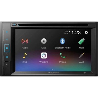 Pioneer - AVH-241EX 6.2" DVD Receiver with Built in Bluetooth - Black Pioneer - AVH-241EX 6.2" DVD Receiver with Built in Bluetooth - Black
