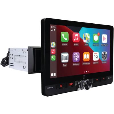 Dual - 8" Single & Double DIN Touchscreen Car Stereo Certified Wireless CarPlay & Android Auto Bluetooth Camera Inputs - Black Dual - 8" Single & Double DIN Touchscreen Car Stereo Certified Wireless CarPlay & Android Auto Bluetooth Camera Inputs - Black