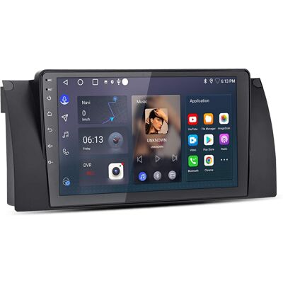 Junsun - For BMW E53 1995-2006 9" 2+64GB Android 14 carplay Car Stereo Radio GPS Navi WIFI RDS SWC DSP FM Bluetooth - Black Junsun - For BMW E53 1995-2006 9" 2+64GB Android 14 carplay Car Stereo Radio GPS Navi WIFI RDS SWC DSP FM Bluetooth - Black
