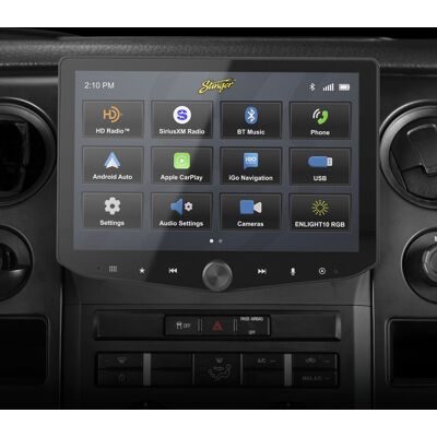 Stinger - 10.1” Android Auto/Apple CarPlay Bluetooth Digital Media Receiver - Black Stinger - 10.1” Android Auto/Apple CarPlay Bluetooth Digital Media Receiver - Black