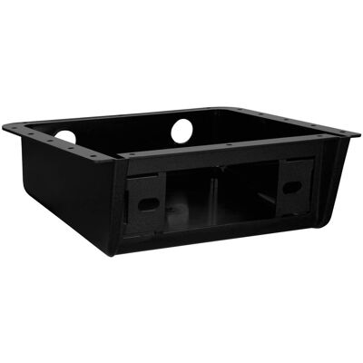 Enrock - Universal Car Stereo Fully Enclosued Under Dash /Overhead Installation Mounting Kit for DIN Radio Receiver Enrock - Universal Car Stereo Fully Enclosued Under Dash /Overhead Installation Mounting Kit for DIN Radio Receiver