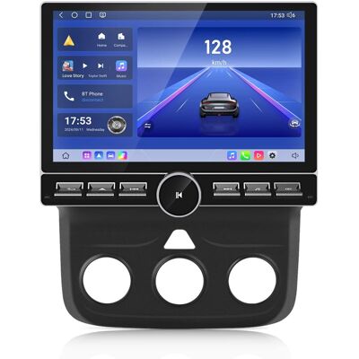 Junsun - 2+64GB Android 15 carplay 10.6"Car Stereo Radio GPS Navi WIFI RDS DSP SWC BT FM For Dodge Ram 1500 2500 3500 2013-2018 - Black Junsun - 2+64GB Android 15 carplay 10.6"Car Stereo Radio GPS Navi WIFI RDS DSP SWC BT FM For Dodge Ram 1500 2500 3500 2013-2018 - Black
