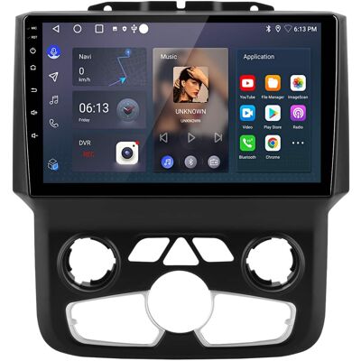 Junsun - For Dodge Ram 1500 2500 3500 2013-2019 carplay 2+64GB Android 14 9"Car Stereo Radio GPS Navi WIFI RDS SWC FM Bluetooth - Black Junsun - For Dodge Ram 1500 2500 3500 2013-2019 carplay 2+64GB Android 14 9"Car Stereo Radio GPS Navi WIFI RDS SWC FM Bluetooth - Black