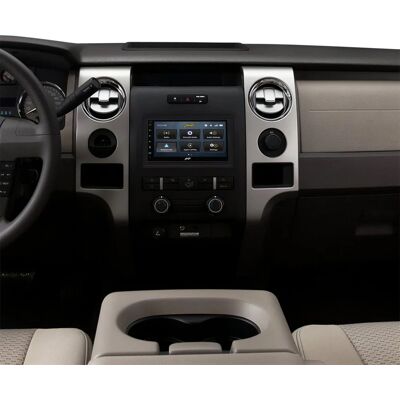 Stinger - 6.8" Android Auto/Apple CarPlay Bluetooth Digital Media Receiver for 2009-2014 Ford F-150 Trucks - Black Stinger - 6.8" Android Auto/Apple CarPlay Bluetooth Digital Media Receiver for 2009-2014 Ford F-150 Trucks - Black