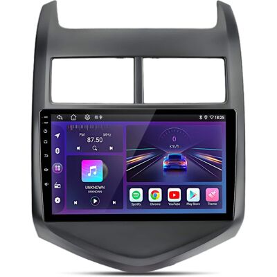 Junsun - For Chevrolet Aveo Sonic 2011-2015 9"Car Stereo Radio Android 15 6+128GB 8 Core carplay GPS Navi WIFI RDS DSP SWC FM BT - Black Junsun - For Chevrolet Aveo Sonic 2011-2015 9"Car Stereo Radio Android 15 6+128GB 8 Core carplay GPS Navi WIFI RDS DSP SWC FM BT - Black