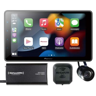 Pioneer - DMHWT3800NEX 9" Digital Media Receiver + SiriusXM Tuner & Bullet Camera - Black Pioneer - DMHWT3800NEX 9" Digital Media Receiver + SiriusXM Tuner & Bullet Camera - Black