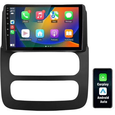 Junsun - 9" carplay 8 Core 4+64GB Android 15 For Dodge RAM 2002-2005 Car Radio Stereo GPS Navi WIFI RDS SWC FM Blutooth - Black Junsun - 9" carplay 8 Core 4+64GB Android 15 For Dodge RAM 2002-2005 Car Radio Stereo GPS Navi WIFI RDS SWC FM Blutooth - Black