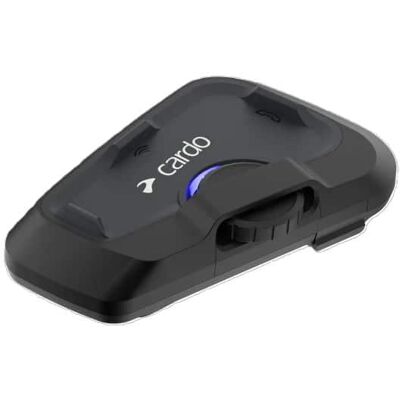 Cardo Systems - Freecom 4X Motorcycle 2-Way Helmet Bluetooth Communication System Headset Single - Black Cardo Systems - Freecom 4X Motorcycle 2-Way Helmet Bluetooth Communication System Headset Single - Black