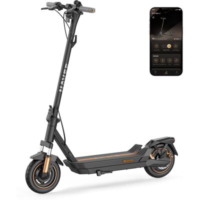 NAVEE - GT5 Max Electric Scooter, 55.9mi Max Range, 25MPH Max Speed, 1638W Motor, Front Fork & Rear Damping, 10" Tires - Black NAVEE - GT5 Max Electric Scooter, 55.9mi Max Range, 25MPH Max Speed, 1638W Motor, Front Fork & Rear Damping, 10" Tires - Black