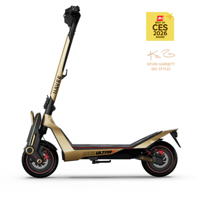 NAVEE - UT5 Ultra X Electric Scooter, 74.6mi Max Range, 43.5MPH Max Speed, Dual 2400W Motors, Hydraulic Suspension, 12" Tires - Gold NAVEE - UT5 Ultra X Electric Scooter, 74.6mi Max Range, 43.5MPH Max Speed, Dual 2400W Motors, Hydraulic Suspension, 12" Tires - Gold
