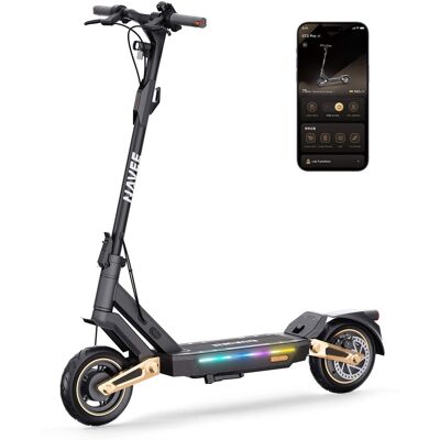 NAVEE - ST3 Pro Electric Scooter w/46.6 miles Max Operating Range & 24.9 mph Max Speed - Black NAVEE - ST3 Pro Electric Scooter w/46.6 miles Max Operating Range & 24.9 mph Max Speed - Black