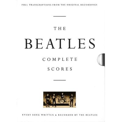 Hal Leonard - The Beatles Complete Scores Sheet Music Songbook by Paul McCartney – Piano Guitar Chords Tabs Lyrics, Hardcover Hal Leonard - The Beatles Complete Scores Sheet Music Songbook by Paul McCartney – Piano Guitar Chords Tabs Lyrics, Hardcover