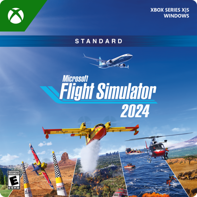 Microsoft Flight Simulator 2024 - SteelBook (Code in Box) Premium Deluxe Edition - XBOX Series X, XBOX Series S, Windows Microsoft Flight Simulator 2024 - SteelBook (Code in Box) Premium Deluxe Edition - XBOX Series X, XBOX Series S, Windows