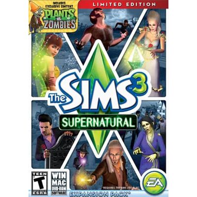 Electronic Arts The Sims 3: Supernatural Expansion Pack - Mac, Windows Electronic Arts The Sims 3: Supernatural Expansion Pack - Mac, Windows