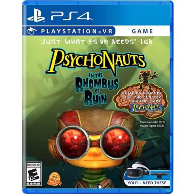 Sony Psychonauts In the Rhombus of Ruin Standard Edition - PlayStation 4 Sony Psychonauts In the Rhombus of Ruin Standard Edition - PlayStation 4