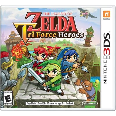 3DS The Legend of Zelda: TriForce Heroes - World Edition - Nintendo 3DS 3DS The Legend of Zelda: TriForce Heroes - World Edition - Nintendo 3DS
