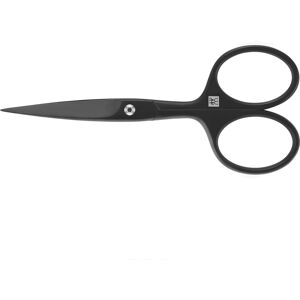 ZWILLING - Beard Scissors (extended handle width, scratch resistant, straight edge fine tip), Premium, 4.5 in - Black ZWILLING - Beard Scissors (extended handle width, scratch resistant, straight edge fine tip), Premium, 4.5 in - Black