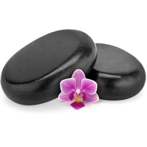 SereneLife - 2 Pcs. Large Massage Stones - Includes Traveling Bag and Small Brown Box, Melt Away Stress to Soothe Muscle SereneLife - 2 Pcs. Large Massage Stones - Includes Traveling Bag and Small Brown Box, Melt Away Stress to Soothe Muscle