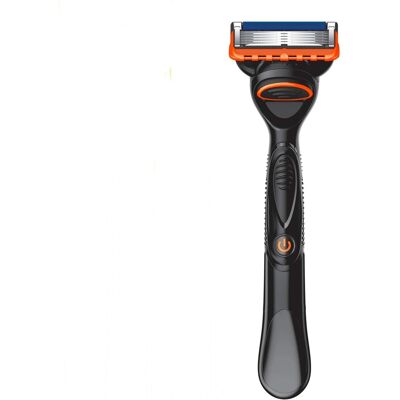 Dazzed Corner - 5 Power Razor for Men, Handle + 1 Blade Refill, Smooth Shave - Black Dazzed Corner - 5 Power Razor for Men, Handle + 1 Blade Refill, Smooth Shave - Black