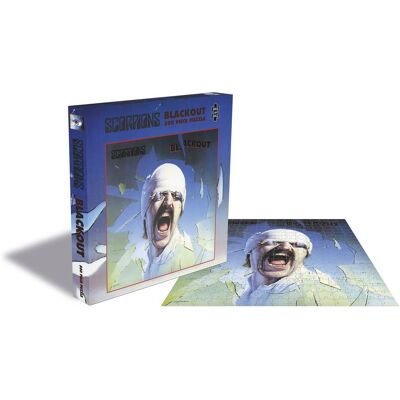 PopMarket - Scorpions - ROCK SAWS Scorpions Blackout (500 Piece Jigsaw Puzzle) - GAMES (MISC) - Multicolor PopMarket - Scorpions - ROCK SAWS Scorpions Blackout (500 Piece Jigsaw Puzzle) - GAMES (MISC) - Multicolor