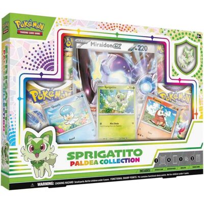 Pokémon - Pokemon TCG: Paldea Pin Collection - Sprigatito Pokémon - Pokemon TCG: Paldea Pin Collection - Sprigatito