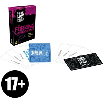 Hasbro - Fork Milk Kidnap: The Forking Expansion Pack - Adult Party Game - GAMES (MISC) - Multicolor Hasbro - Fork Milk Kidnap: The Forking Expansion Pack - Adult Party Game - GAMES (MISC) - Multicolor
