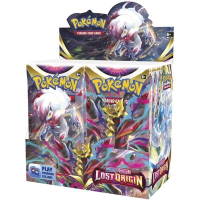Pokémon - Pokemon TCG: Sword & Shield - Lost Origin Booster Box - 36 Packs Pokémon - Pokemon TCG: Sword & Shield - Lost Origin Booster Box - 36 Packs