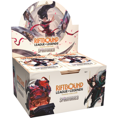 Riftbound - Riftbound: League of Legends Trading Card Game: Spiritforged Booster Box (24 Packs) Riftbound - Riftbound: League of Legends Trading Card Game: Spiritforged Booster Box (24 Packs)
