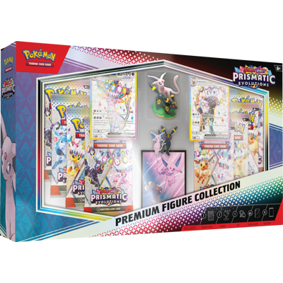 Pokémon - Scarlet & Violet Trading Card Game: Prismatic Evolutions Premium Figure Collection Pokémon - Scarlet & Violet Trading Card Game: Prismatic Evolutions Premium Figure Collection