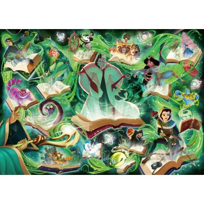 Ravensburger - Disney Lorcana - Glimmers of The Realm: Emerald 1000 Piece Jigsaw Puzzle Premium Quality Made in Europe Ravensburger - Disney Lorcana - Glimmers of The Realm: Emerald 1000 Piece Jigsaw Puzzle Premium Quality Made in Europe