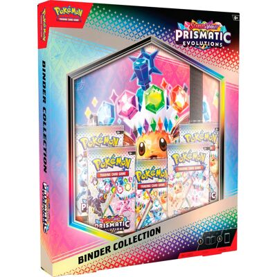 Pokémon - Trading Card Game: Scarlet & Violet - Prismatic Evolutions Binder Collection Pokémon - Trading Card Game: Scarlet & Violet - Prismatic Evolutions Binder Collection