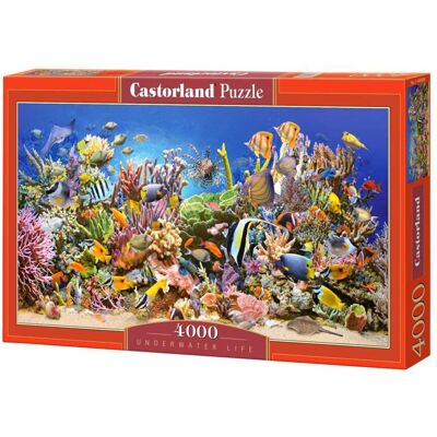 4000 Piece Jigsaw Puzzles, Underwater life, Sealife, Ocean, Adult Puzzles, Castorland C-400089-2 - Red 4000 Piece Jigsaw Puzzles, Underwater life, Sealife, Ocean, Adult Puzzles, Castorland C-400089-2 - Red