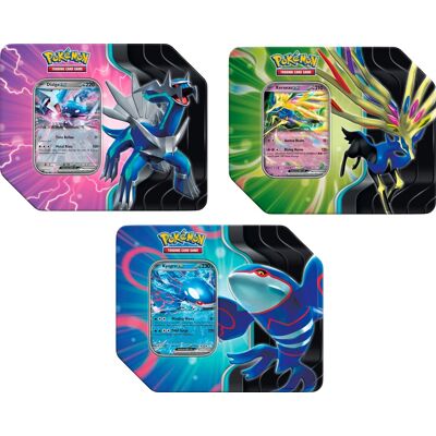 Pokémon - Trading Card Game: Azure Legends Tin (One per Order) - Styles May Vary Pokémon - Trading Card Game: Azure Legends Tin (One per Order) - Styles May Vary
