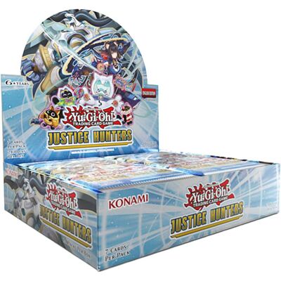 Konami - Yu-Gi-Oh! Trading Card Game: Justice Hunters Booster Box (24 Packs) Konami - Yu-Gi-Oh! Trading Card Game: Justice Hunters Booster Box (24 Packs)