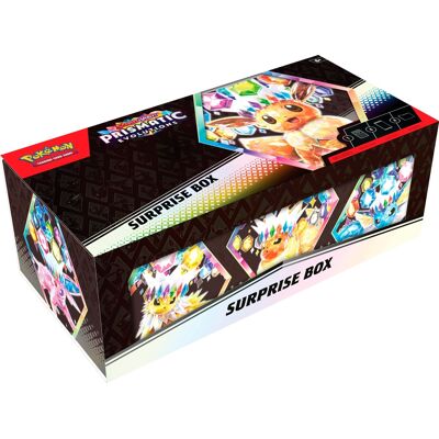 Pokémon - Trading Card Game: Scarlet & Violet - Prismatic Evolutions Surprise Box Pokémon - Trading Card Game: Scarlet & Violet - Prismatic Evolutions Surprise Box