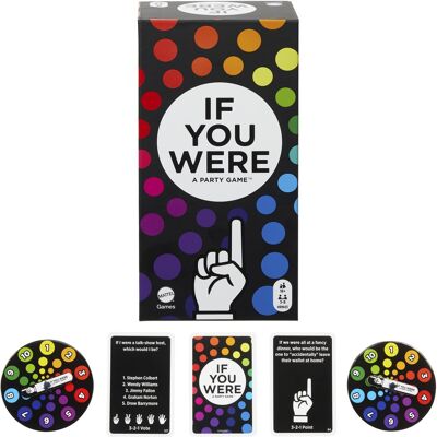 Mattel - If You Were: A Party Game - GAMES (MISC) - Multicolor Mattel - If You Were: A Party Game - GAMES (MISC) - Multicolor
