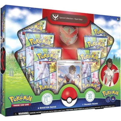 Pokémon - Pokemon TCG: Pokemon GO Special Collection - Team Valor Pokémon - Pokemon TCG: Pokemon GO Special Collection - Team Valor