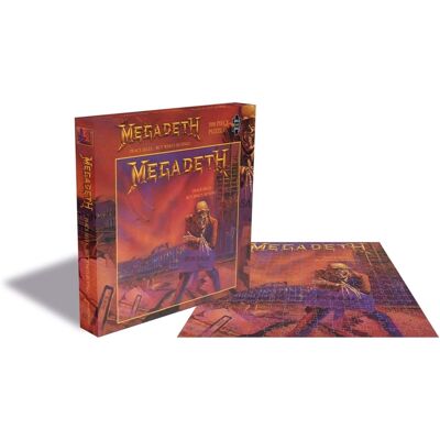 PopMarket - Megadeth - RockSaws - Megadeth Peace Sells...But Who'S Buying? (500 Piece Jigsaw Puzzle) - GAMES (MISC) - Multicolor PopMarket - Megadeth - RockSaws - Megadeth Peace Sells...But Who'S Buying? (500 Piece Jigsaw Puzzle) - GAMES (MISC) - Multicolor