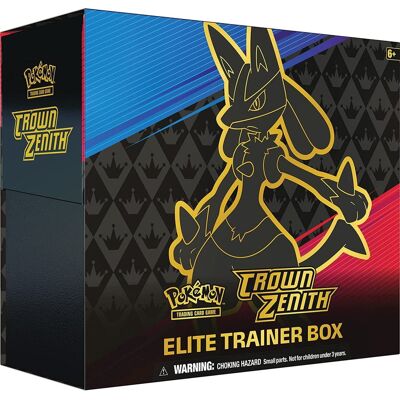 Pokémon - Pokemon TCG: Crown Zenith Elite Trainer Box (Lucario) Pokémon - Pokemon TCG: Crown Zenith Elite Trainer Box (Lucario)