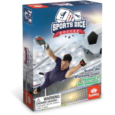 FoxMind Games - Sports Dice Soccer - Dice Board Game FoxMind Games - Sports Dice Soccer - Dice Board Game