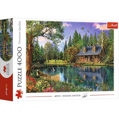 Trefl - Red 4000 Piece Puzzle - Afternoon idyll / MGL Trefl - Red 4000 Piece Puzzle - Afternoon idyll / MGL