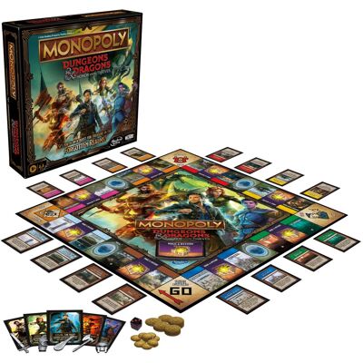 Dungeons & Dragons Honor Among Thieves Monopoly Game Dungeons & Dragons Honor Among Thieves Monopoly Game