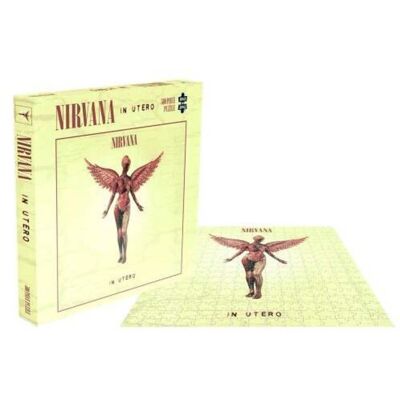 PopMarket - Nirvana - RockSaws - ROCK SAWS Nirvana In Utero (500 Piece Jigsaw Puzzle) - GAMES (MISC) - Multicolor PopMarket - Nirvana - RockSaws - ROCK SAWS Nirvana In Utero (500 Piece Jigsaw Puzzle) - GAMES (MISC) - Multicolor