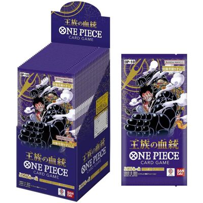 Bandai - One Piece Card Game Royal Lineage Japanese Booster Pack OP-10 Box of 24 Packs Bandai - One Piece Card Game Royal Lineage Japanese Booster Pack OP-10 Box of 24 Packs