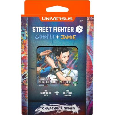 UniVersus - Trading Card Game: Challenger Series Deck: Chun-Li & Jaime UniVersus - Trading Card Game: Challenger Series Deck: Chun-Li & Jaime