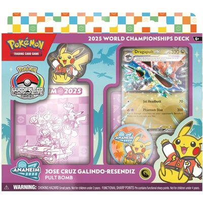 Pokémon - Pokemon TCG: 2025 World Championships Deck Jose Cruz Galindo-Resendiz Pokémon - Pokemon TCG: 2025 World Championships Deck Jose Cruz Galindo-Resendiz