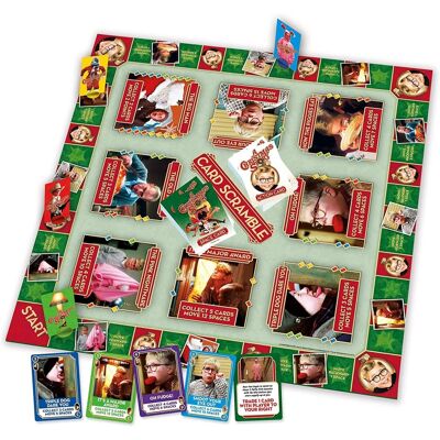 NMR Distribution - A Christmas Story Card Scramble Board Game - Red NMR Distribution - A Christmas Story Card Scramble Board Game - Red